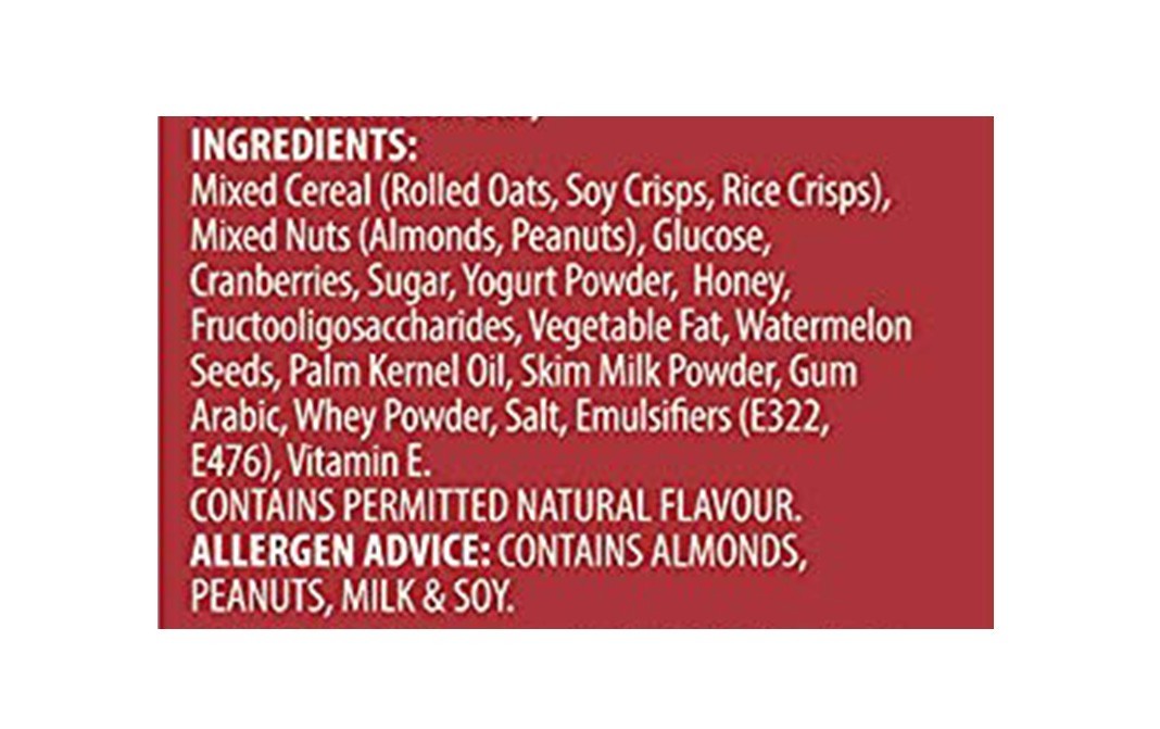 Mojo Bar Naturally Mojolicious Yoghurt Berry + Anti - Oxidants Bars   Box  210 grams